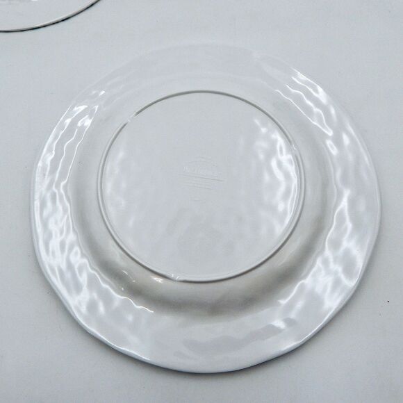 Pier 1 Imports Halloween Melamine Luncheon Plates 9 Inch Blue Black Set/4 - Picture 10 of 11